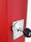 The lock is designed so building owners have access through their own bespoke key whilst the FRS gain access through their GSP One Key System® 